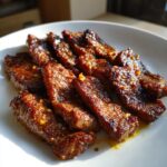 Airfryer oksekødsstrimler
