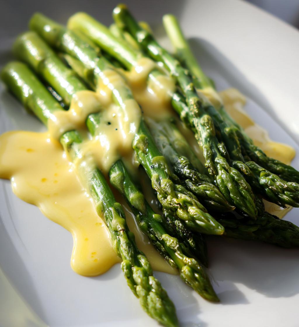 Asparges med hollandaise