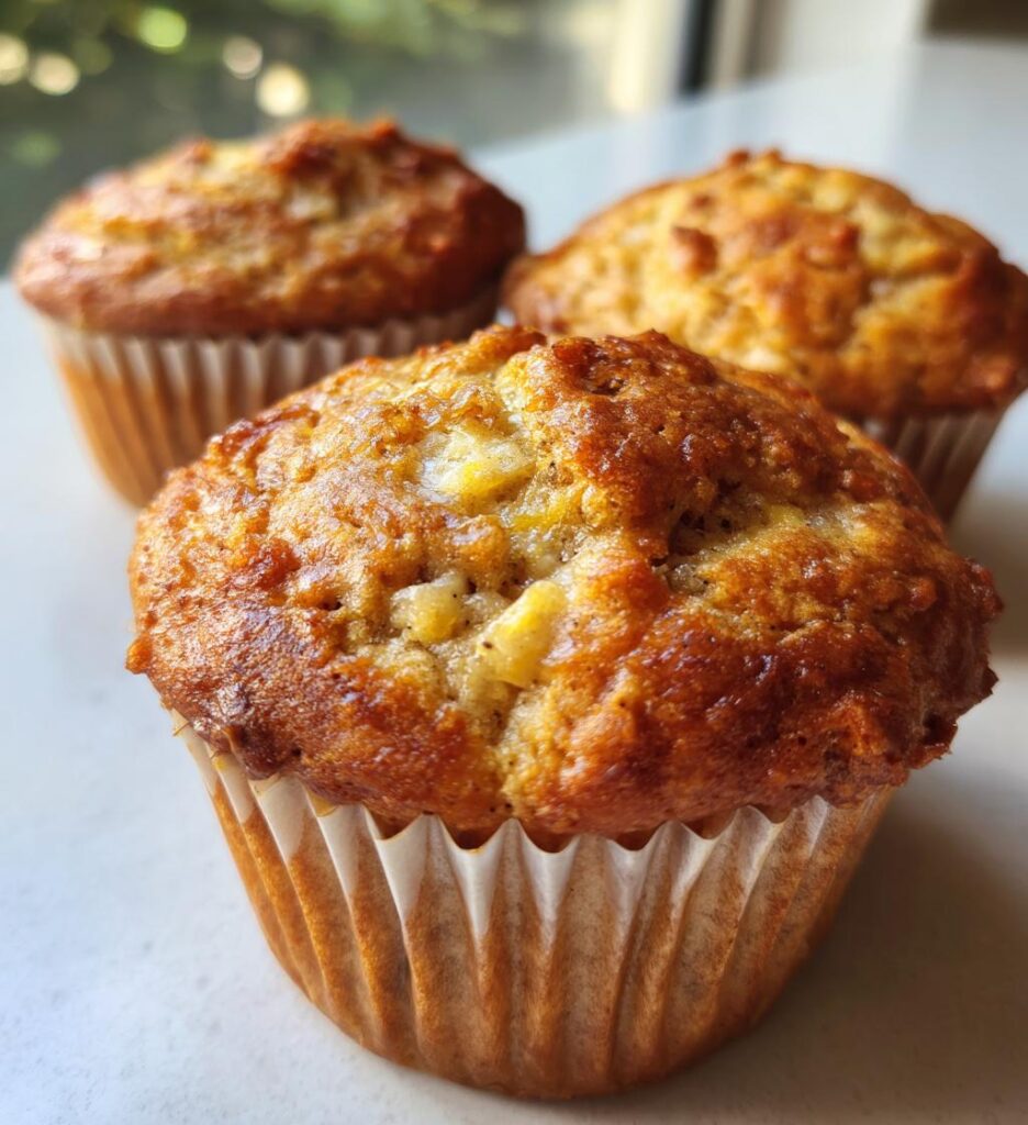 Bananbrød muffins