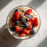 Chiagrød med frugt
