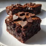 Chokolade-hjerte brownies