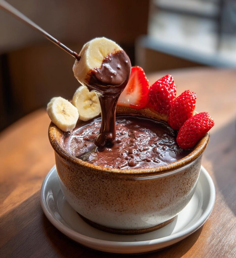 Chokoladefondue