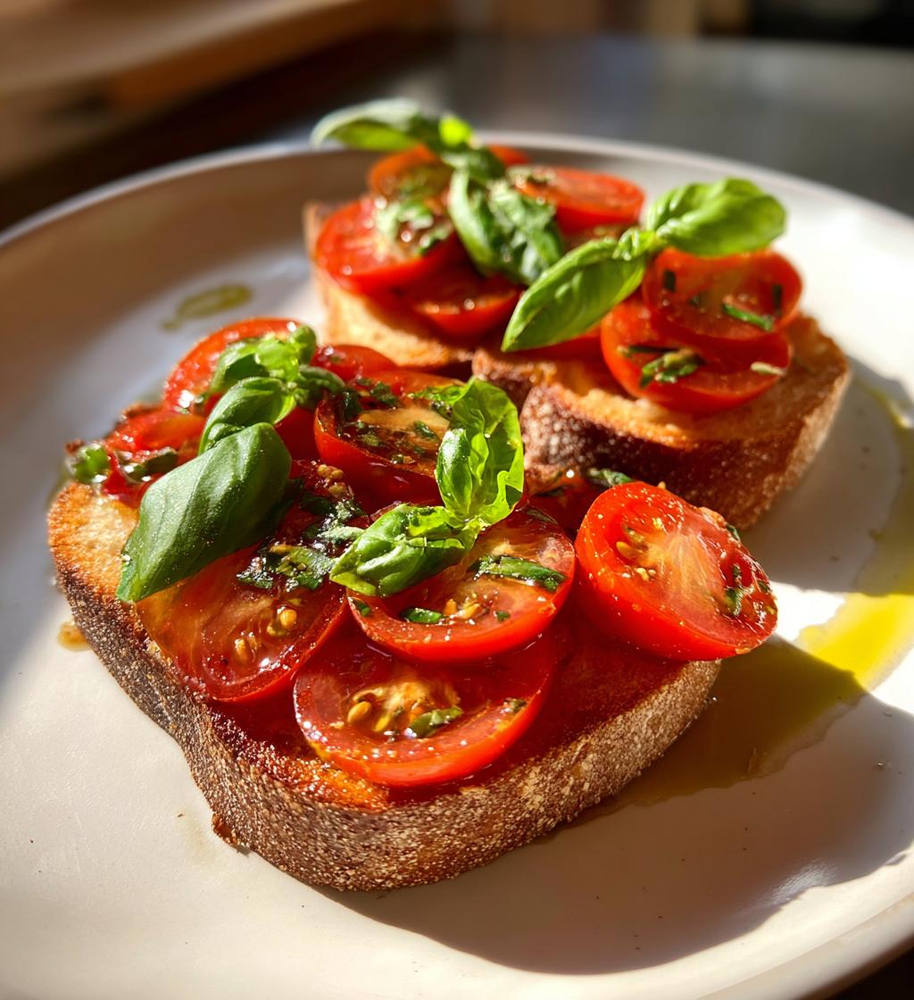 Crostini mit Tomate