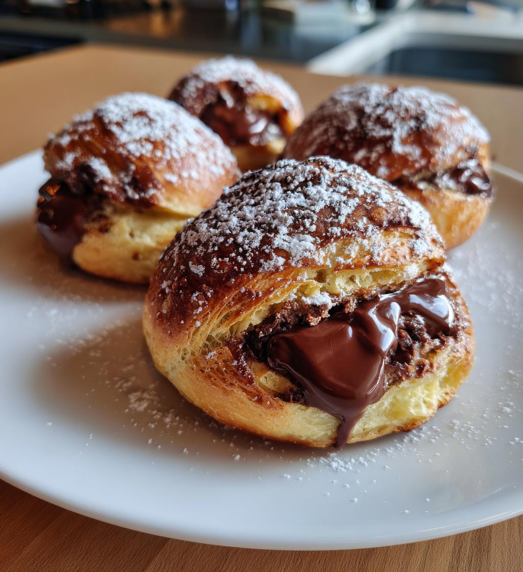 Fastelavnsboller med chokolade