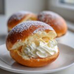 Fastelavnsboller med creme