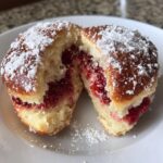 Fastelavnsboller med hindbær