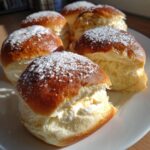 Fastelavnsboller med nougat