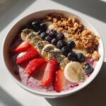 Frugt smoothie bowl