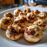Gefüllte Champignons
