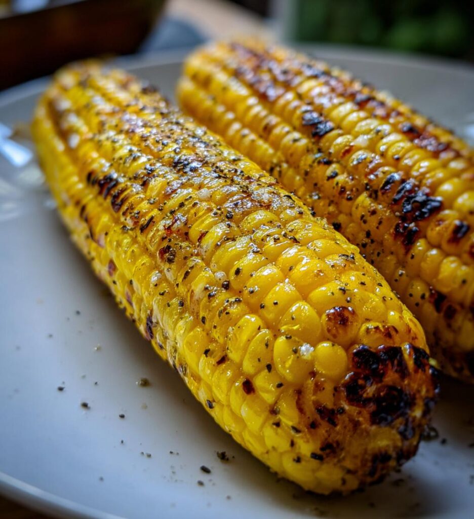 Grillede majskolber