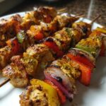 Grillet kyllingespyd