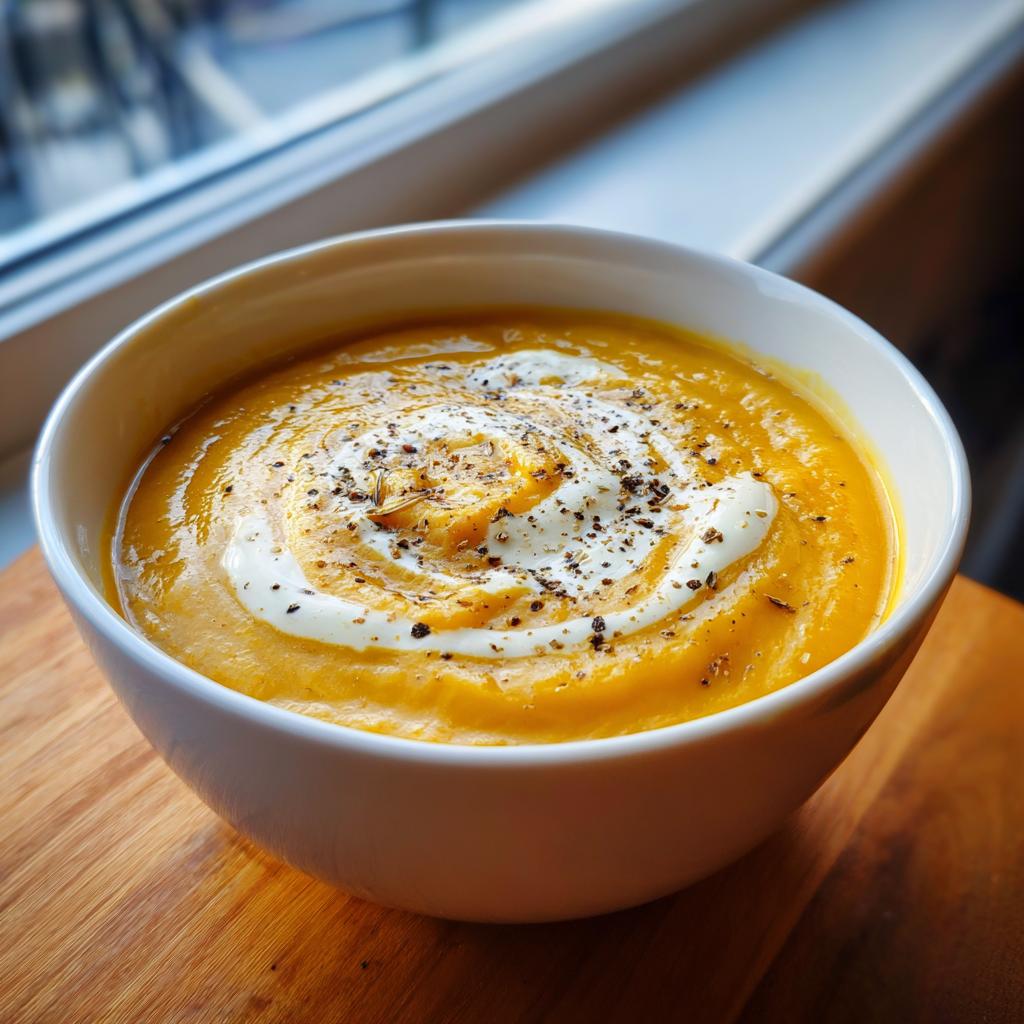 Gulerods- og pastinaksuppe