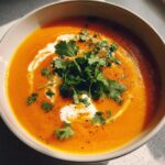 Gulerodssuppe med ingefær