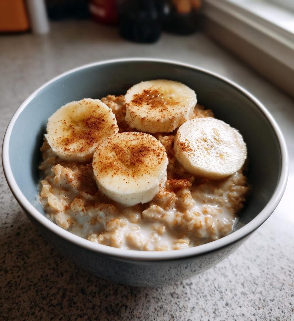 Havregrød med banan