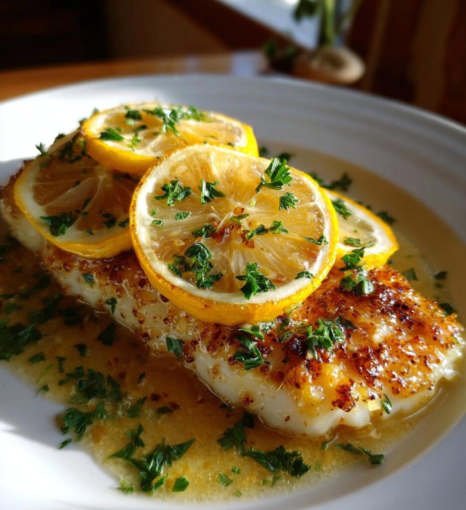 Havtaske med citron