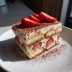 Jordbær tiramisu