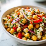 Kikærtesalat med feta