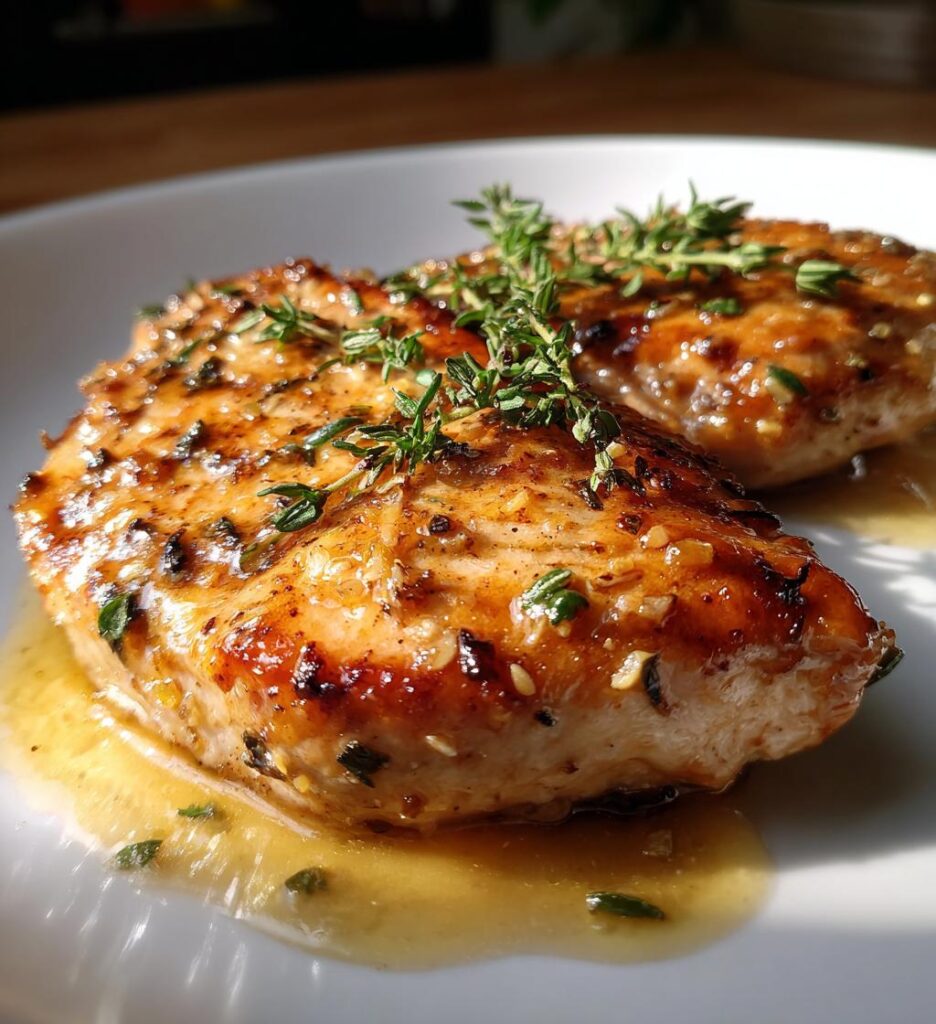 Kyllingebryst med citronsauce