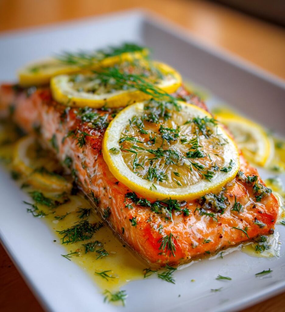 Laksefilet med citron