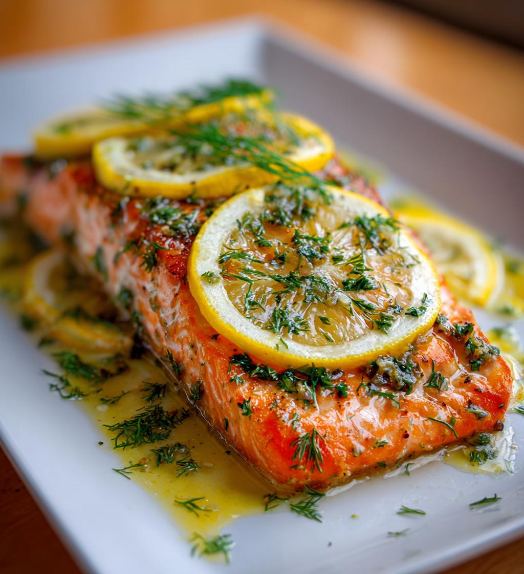 Laksefilet med citron
