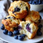 Mini muffins med blåbær