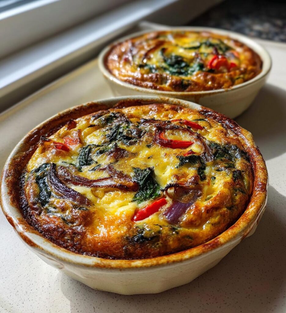 Mini quiches med grøntsager