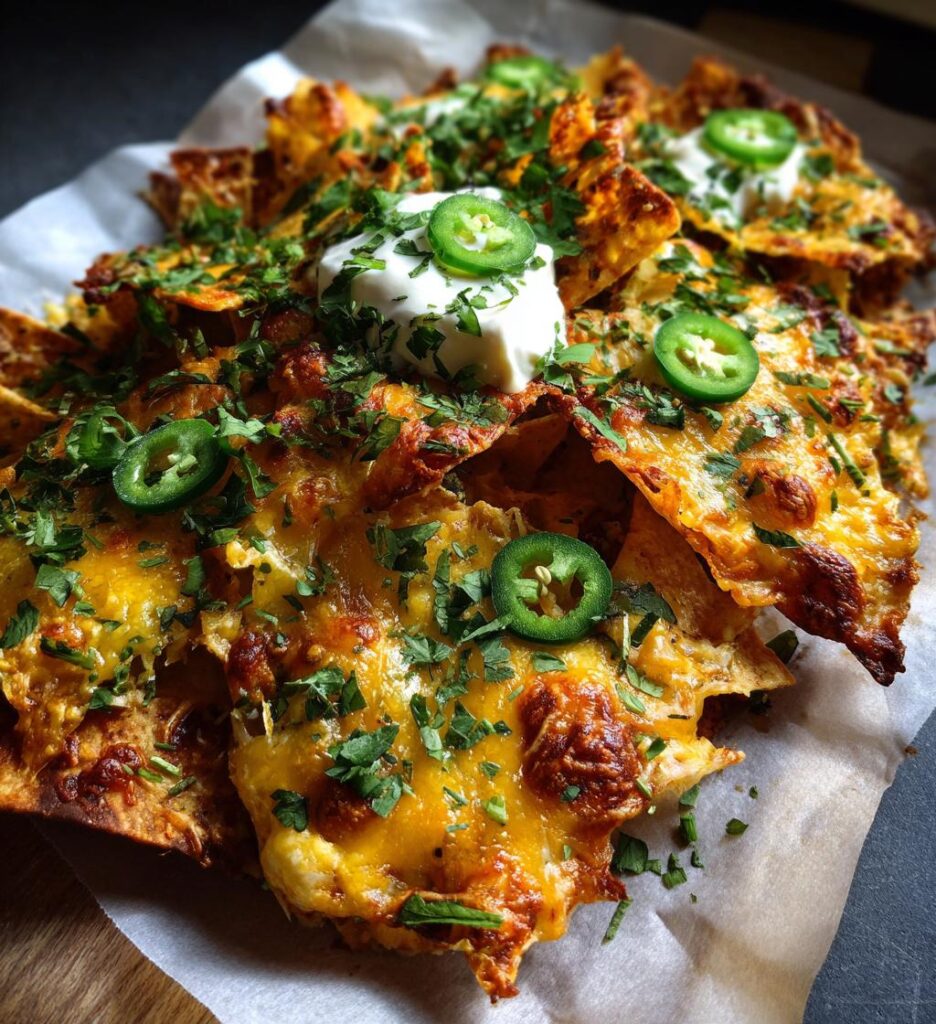 Nachos mit Käse
