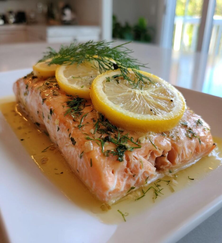 Ovnbagt laks med citron