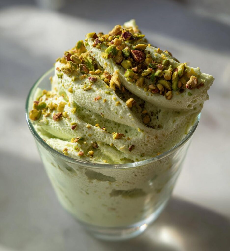 Pistacie mousse