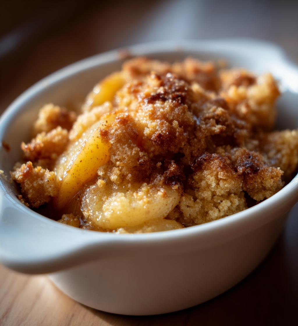 Pære crumble