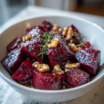 Rødbedesalat med valnødder