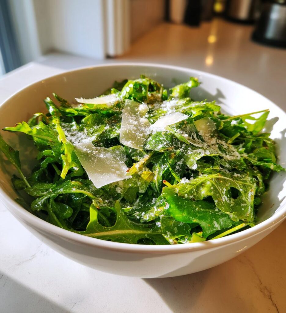 Rucolasalat med parmesan