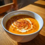 Sød kartoffel suppe