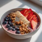 Smoothie bowl med frugt