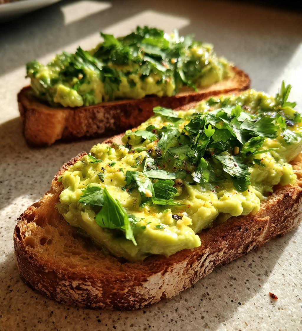 Toast med avocado