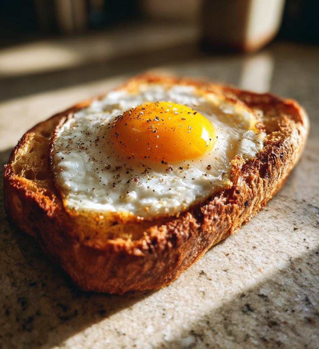 Toast med æg