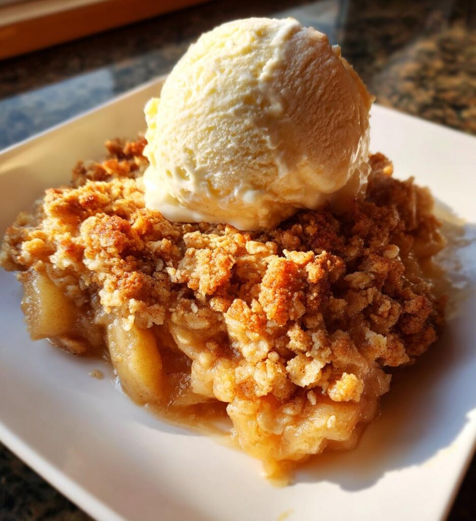 Æble crumble