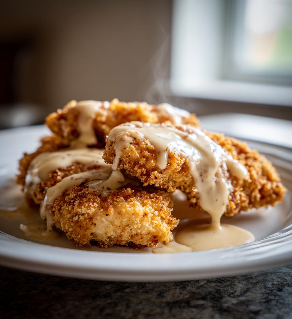 Baked Chicken with Cream Sauce