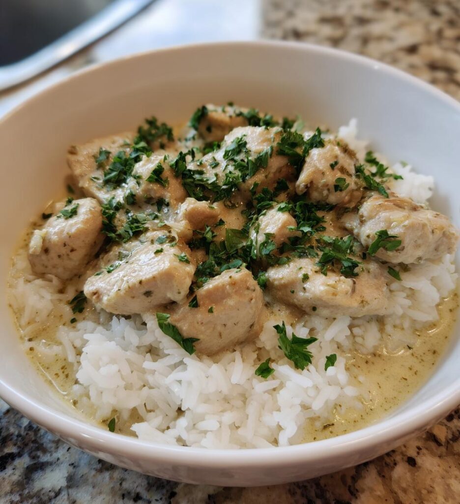 Creamy Chicken Rice Nordic Style