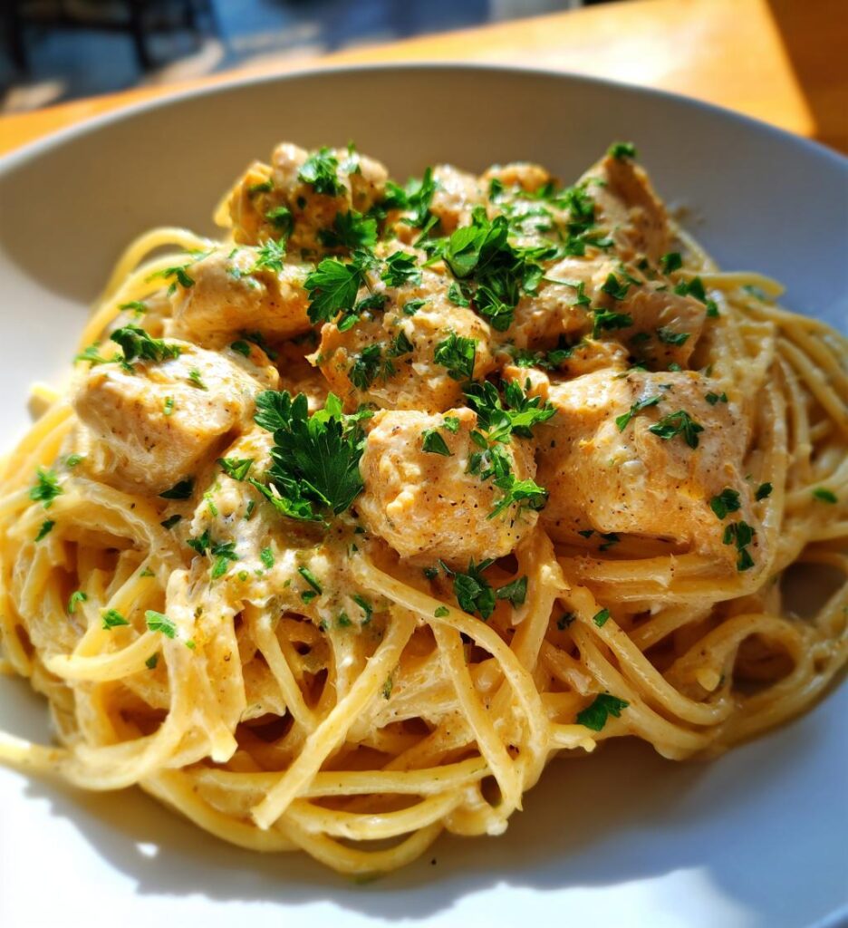 Creamy Danish Chicken Pasta