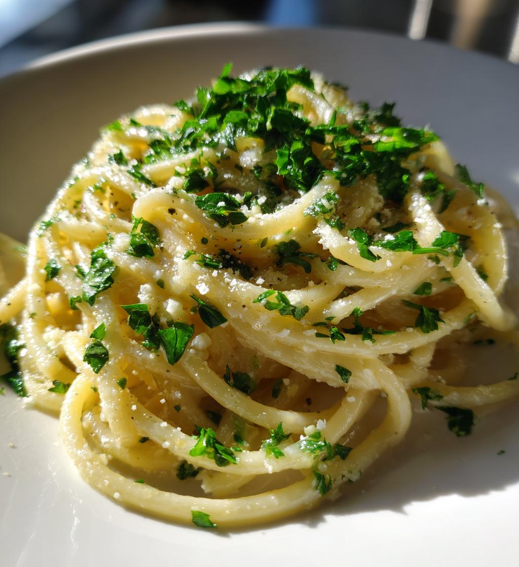 Creamy Garlic Pasta Dinner