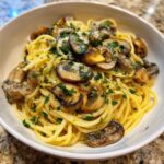 Creamy Pasta with Mushrooms & Herbs
