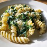 Creamy Spinach Pasta with Cheese