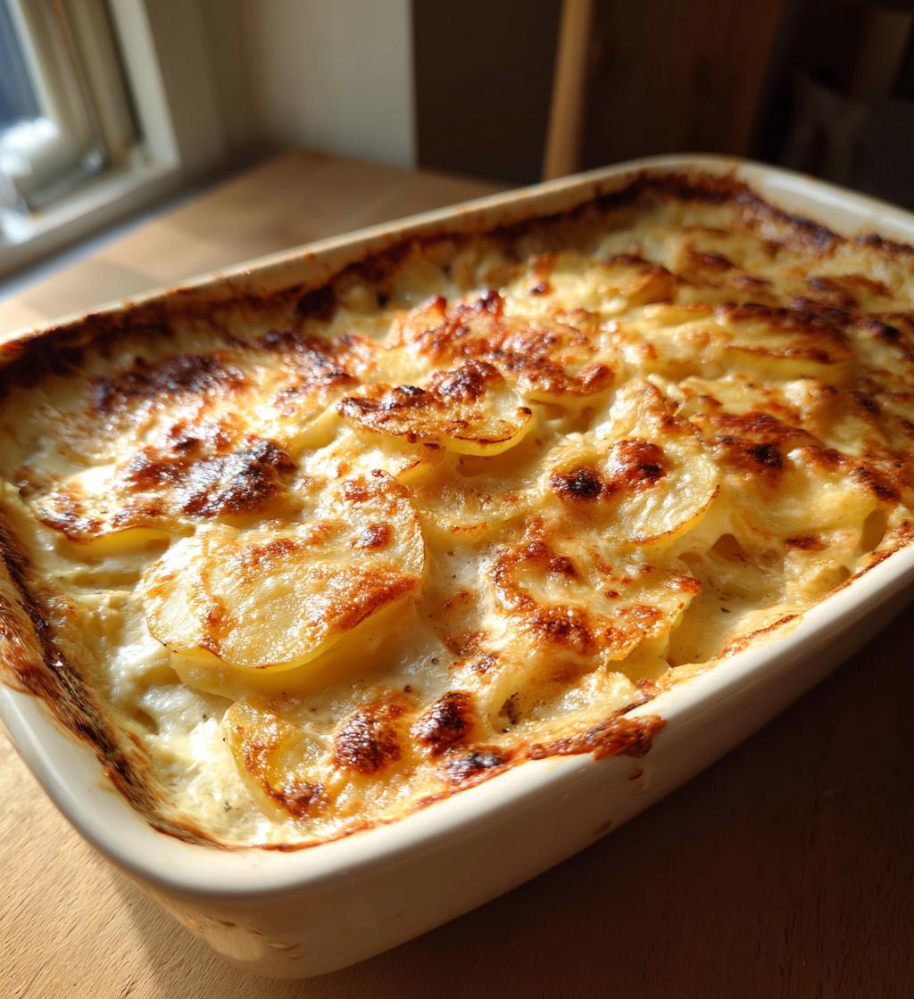 Danish-Style Creamy Potato Bake