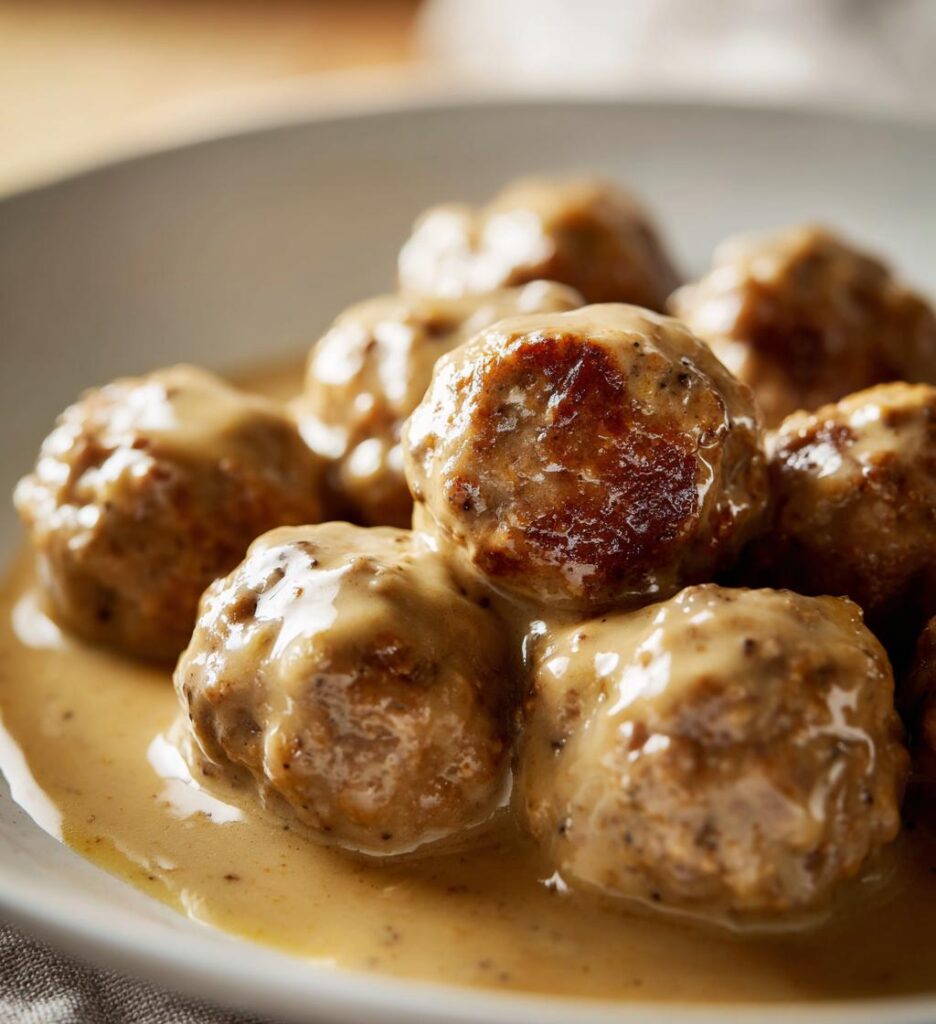 Easy One-Pan Scandinavian Meatballs
