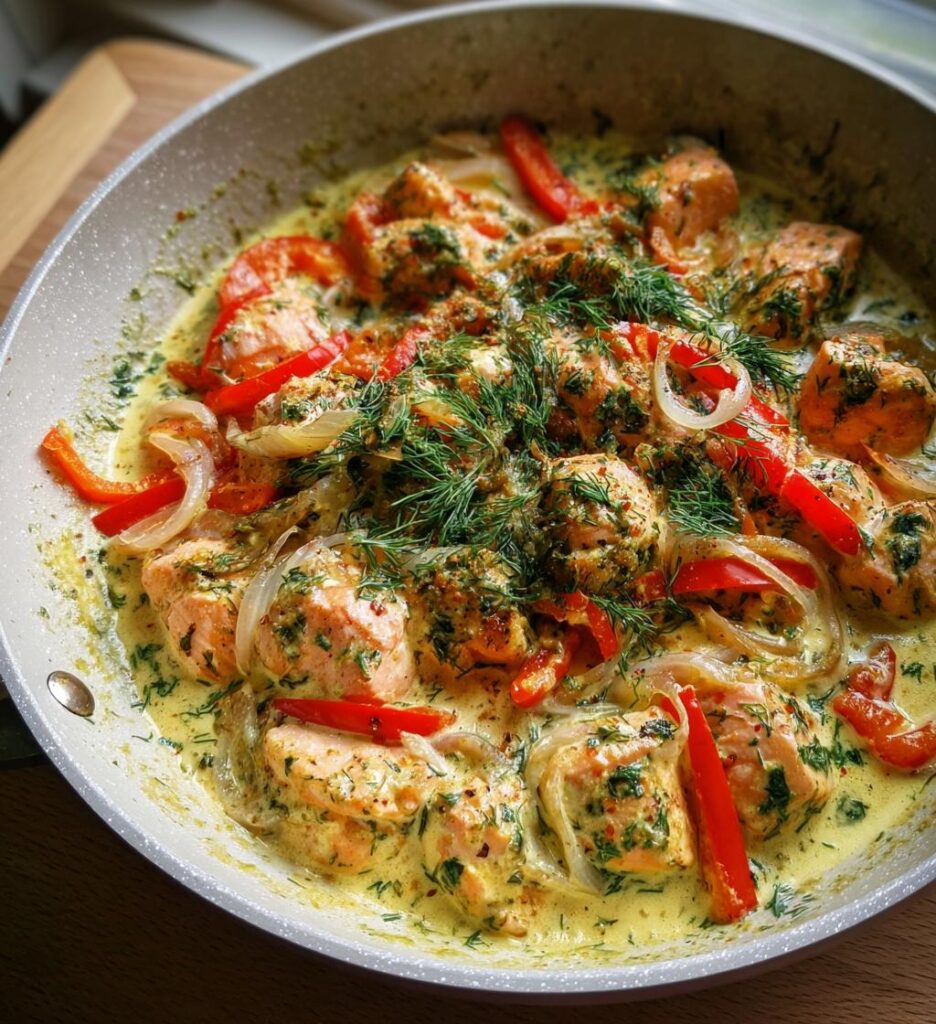 Easy Weeknight Salmon Skillet