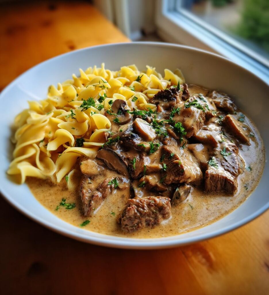 Nordic Beef Stroganoff