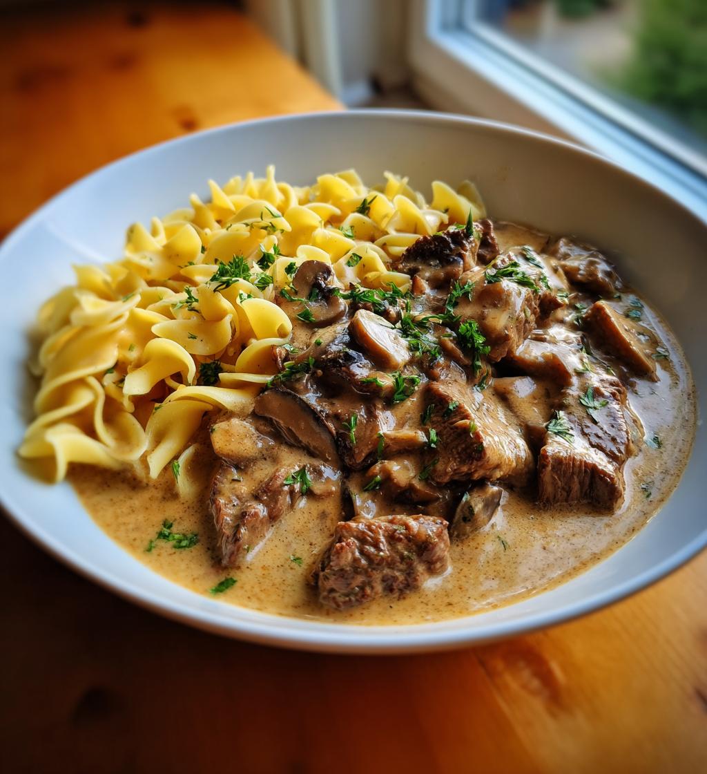 Nordic Beef Stroganoff