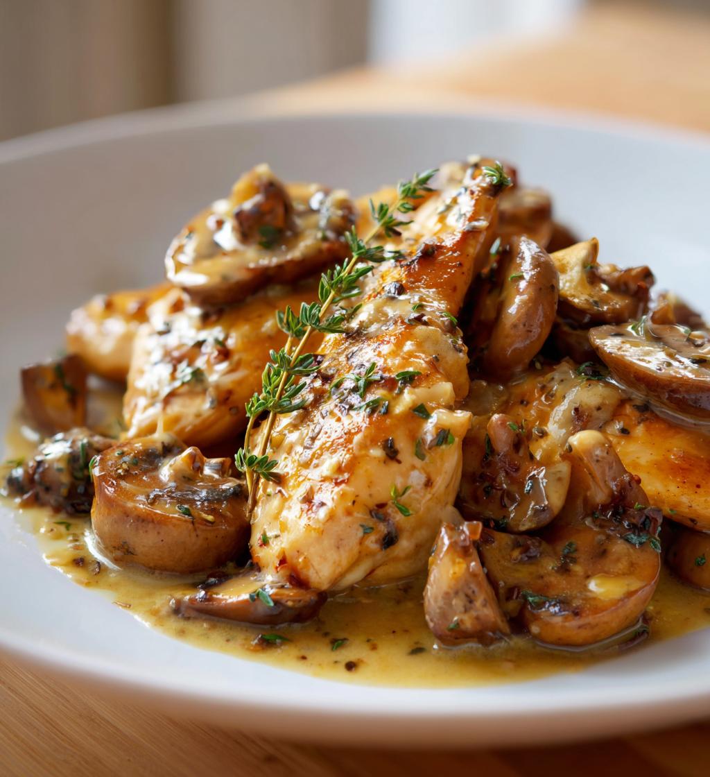 Nordic Chicken with Mushrooms