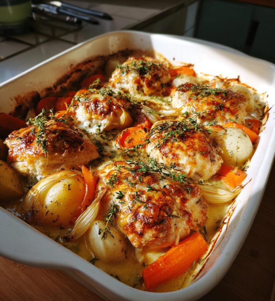 One-Dish Scandinavian Chicken Bake